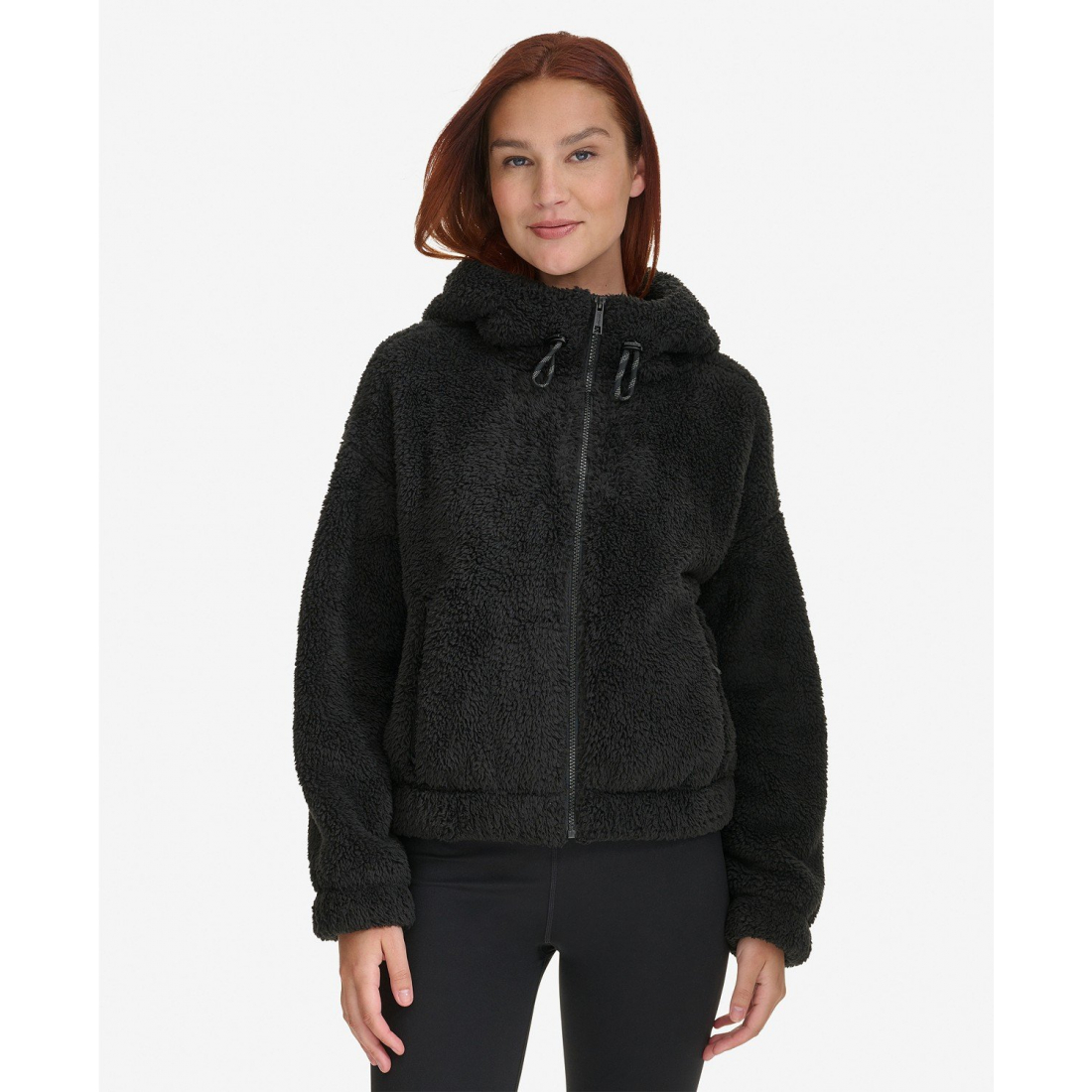 Women's 'Performance Oversized Hooded Sherpa Jacket'