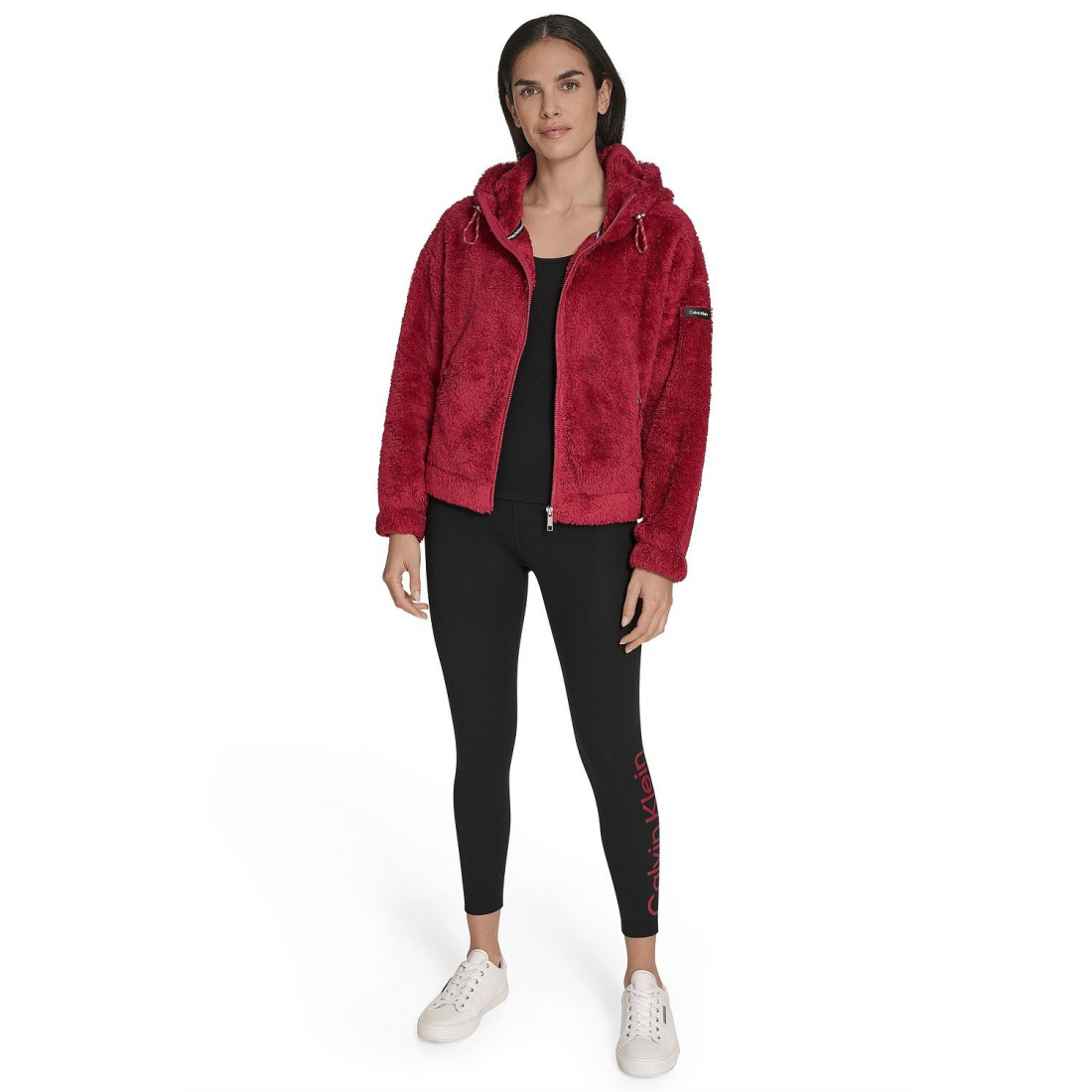 Women's 'Performance Oversized Hooded Sherpa Jacket'