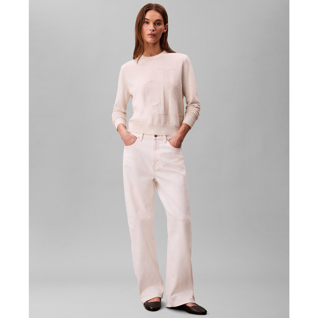 'Monogram Logo Sweater' pour Femmes