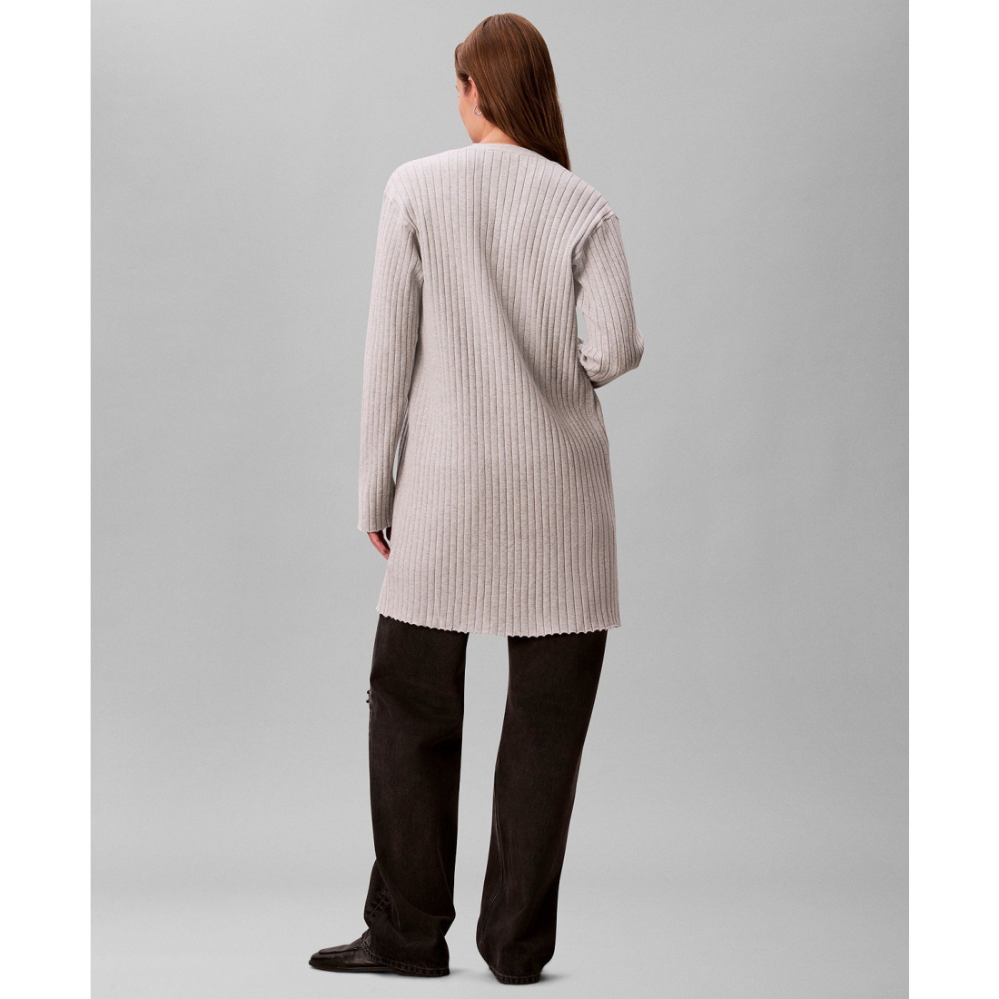 'Long Sleeve Duster Cardigan Sweater' pour Femmes