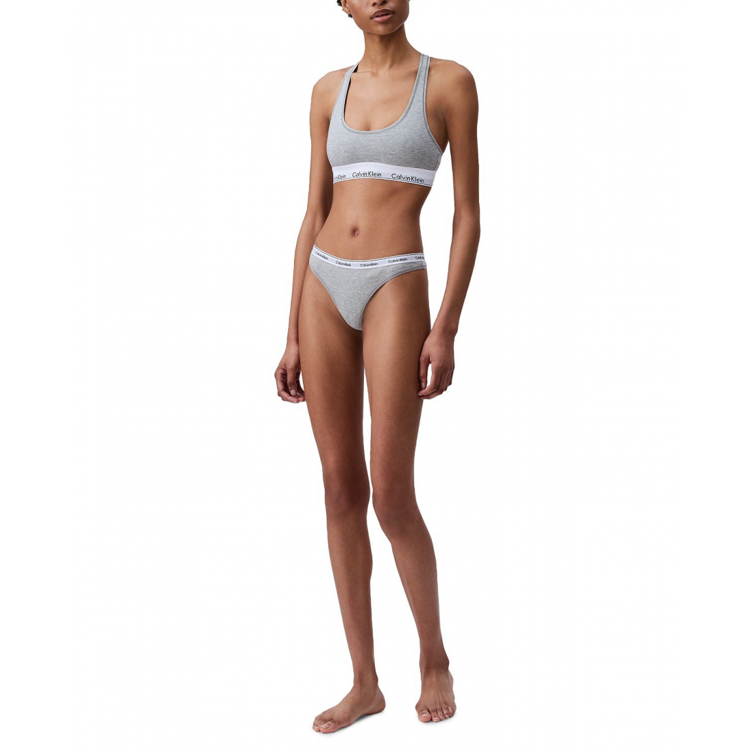 'Modern Logo 3-Pack Thong Underwear QD5209' pour Femmes