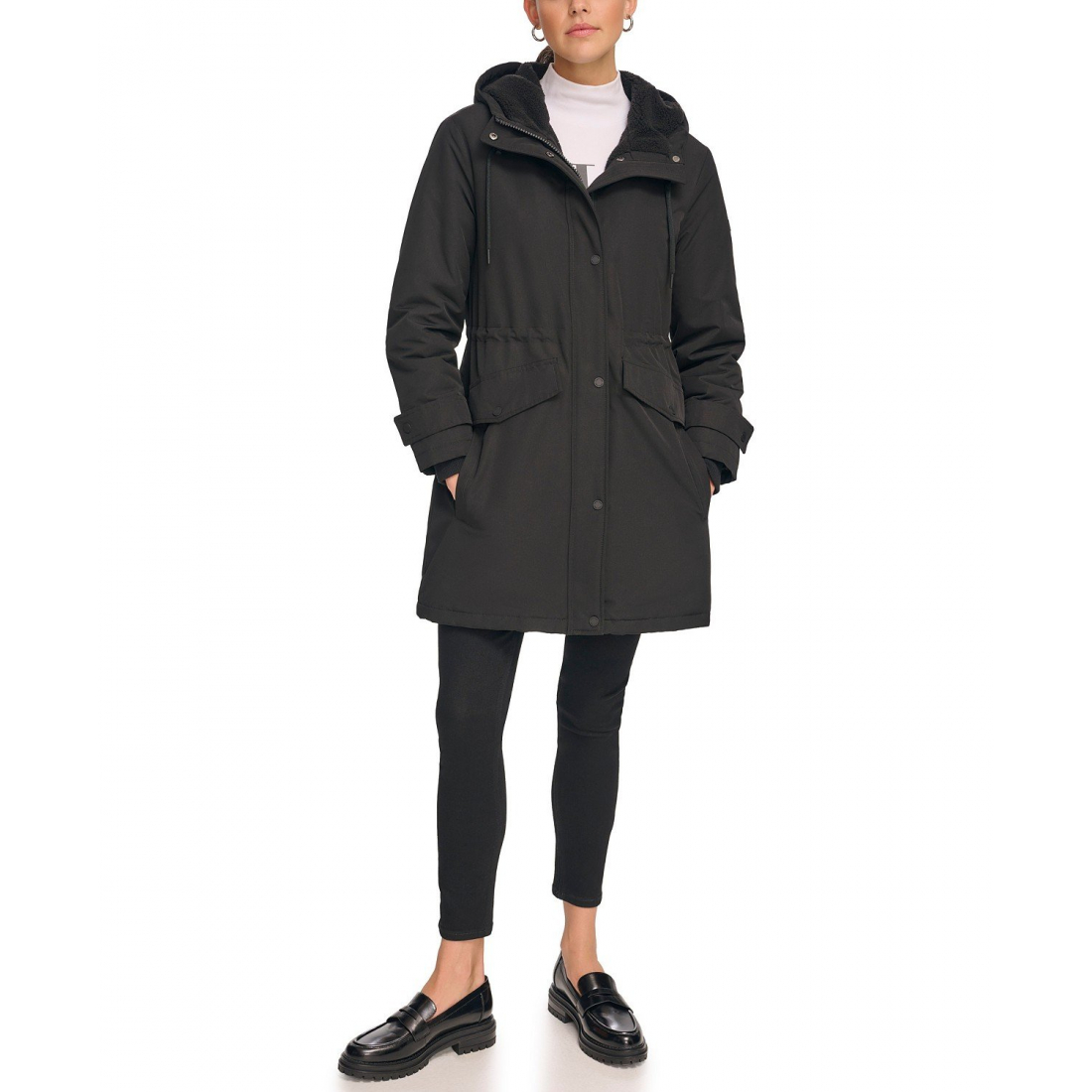 'Hooded Anorak Coat' für Damen