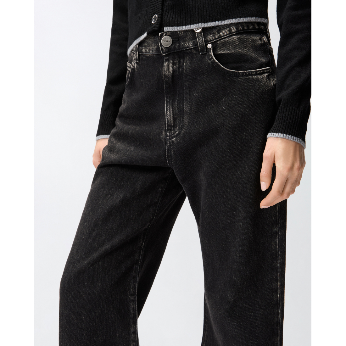 Jeans 'Folded-Hem' pour Femmes