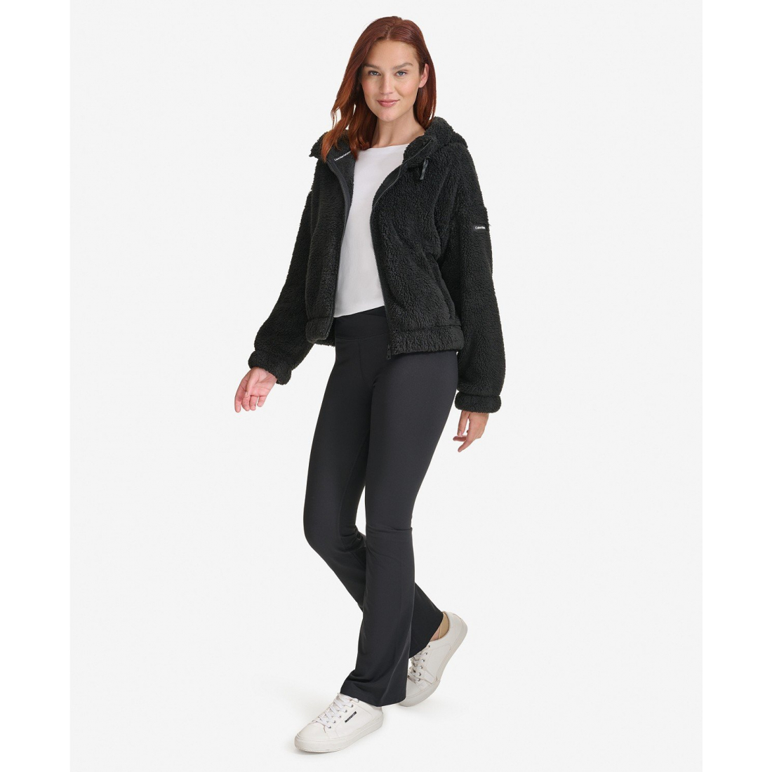 Women's 'Performance Oversized Hooded Sherpa Jacket'