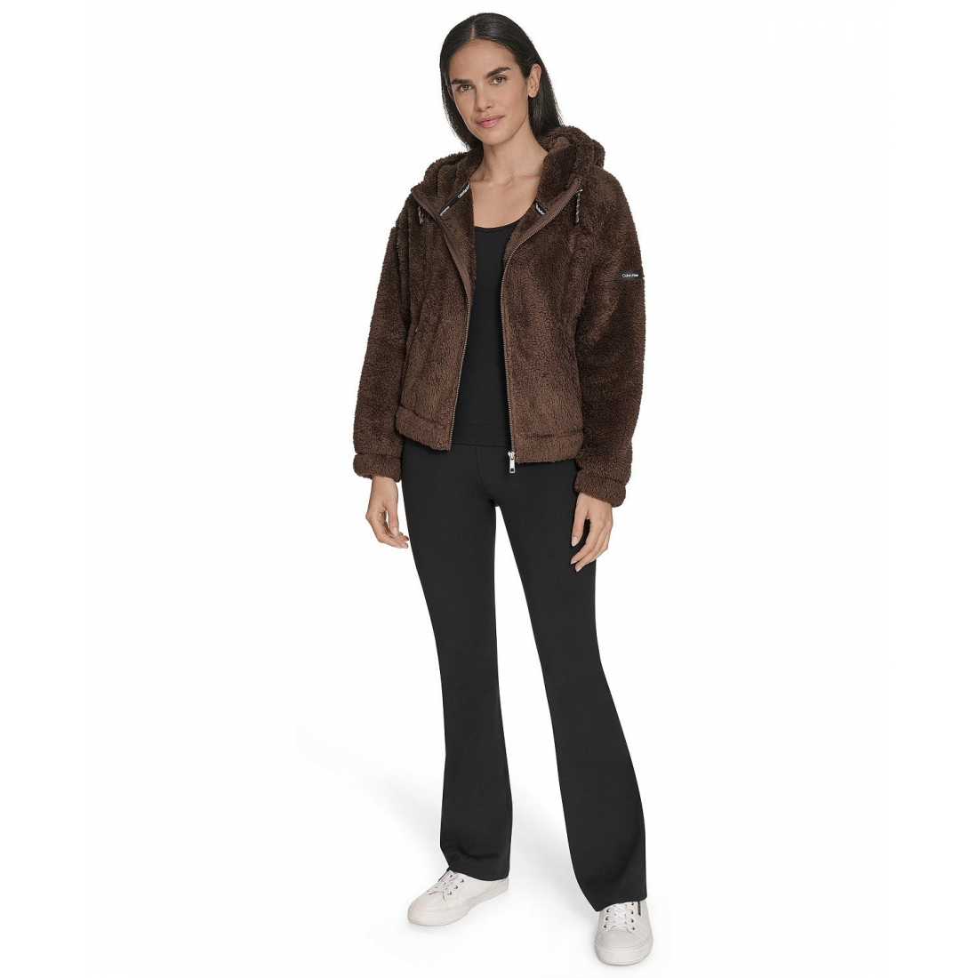Women's 'Performance Oversized Hooded Sherpa Jacket'