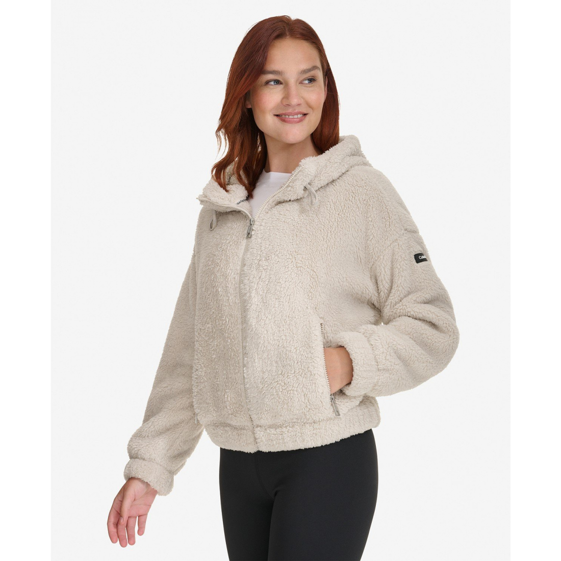 Women's 'Performance Oversized Hooded Sherpa Jacket'