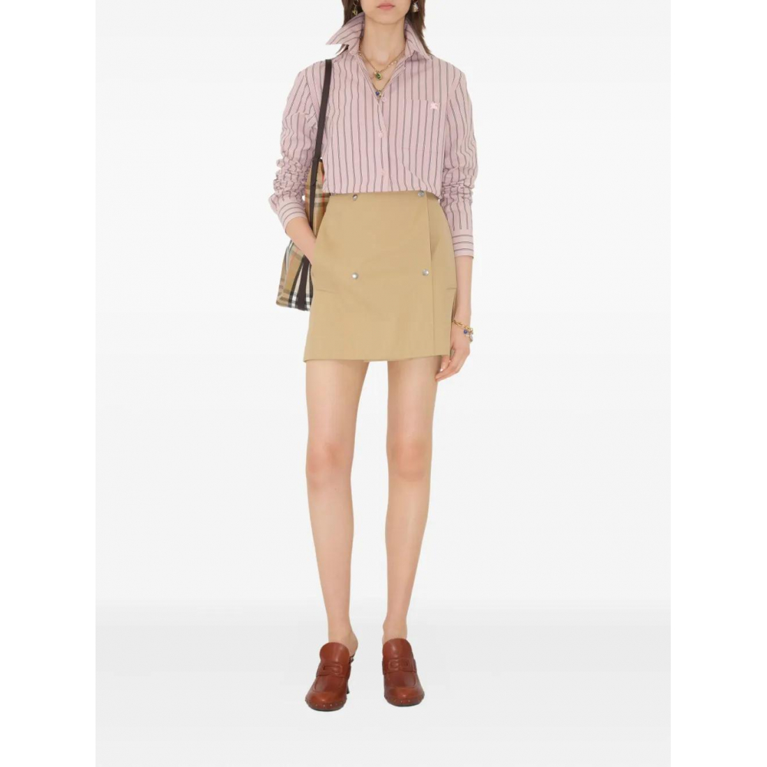 Women's 'Trench' Mini Skirt