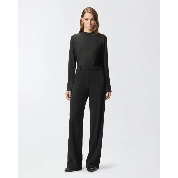 Pantalon 'Pleated Concealed-Zip' pour Femmes