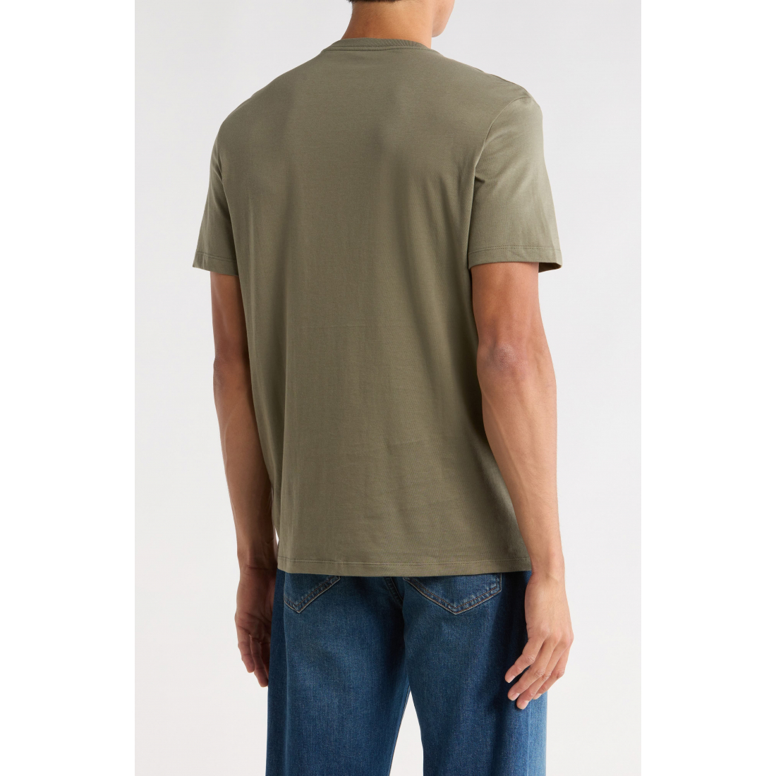 'Standard Logo Cotton Crewneck T-Shirt' pour Hommes