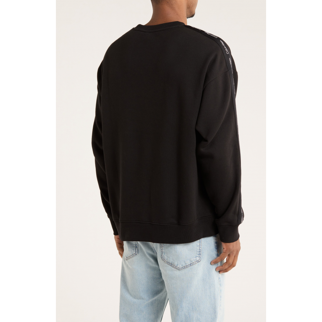 'Logo Tape Long Sleeve T-Shirt' pour Hommes