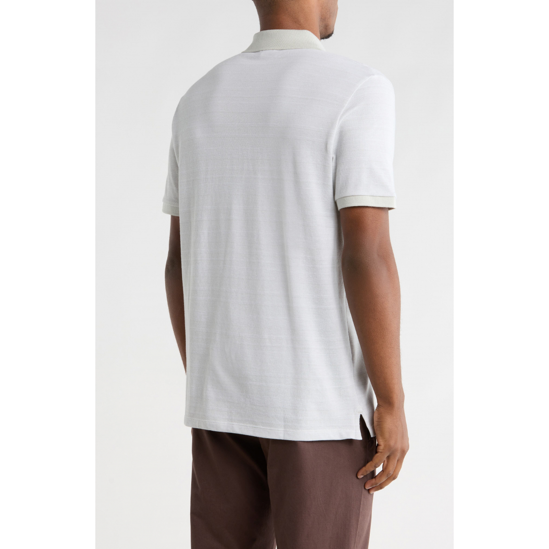'Stripe Jacquard Knit Polo' pour Hommes