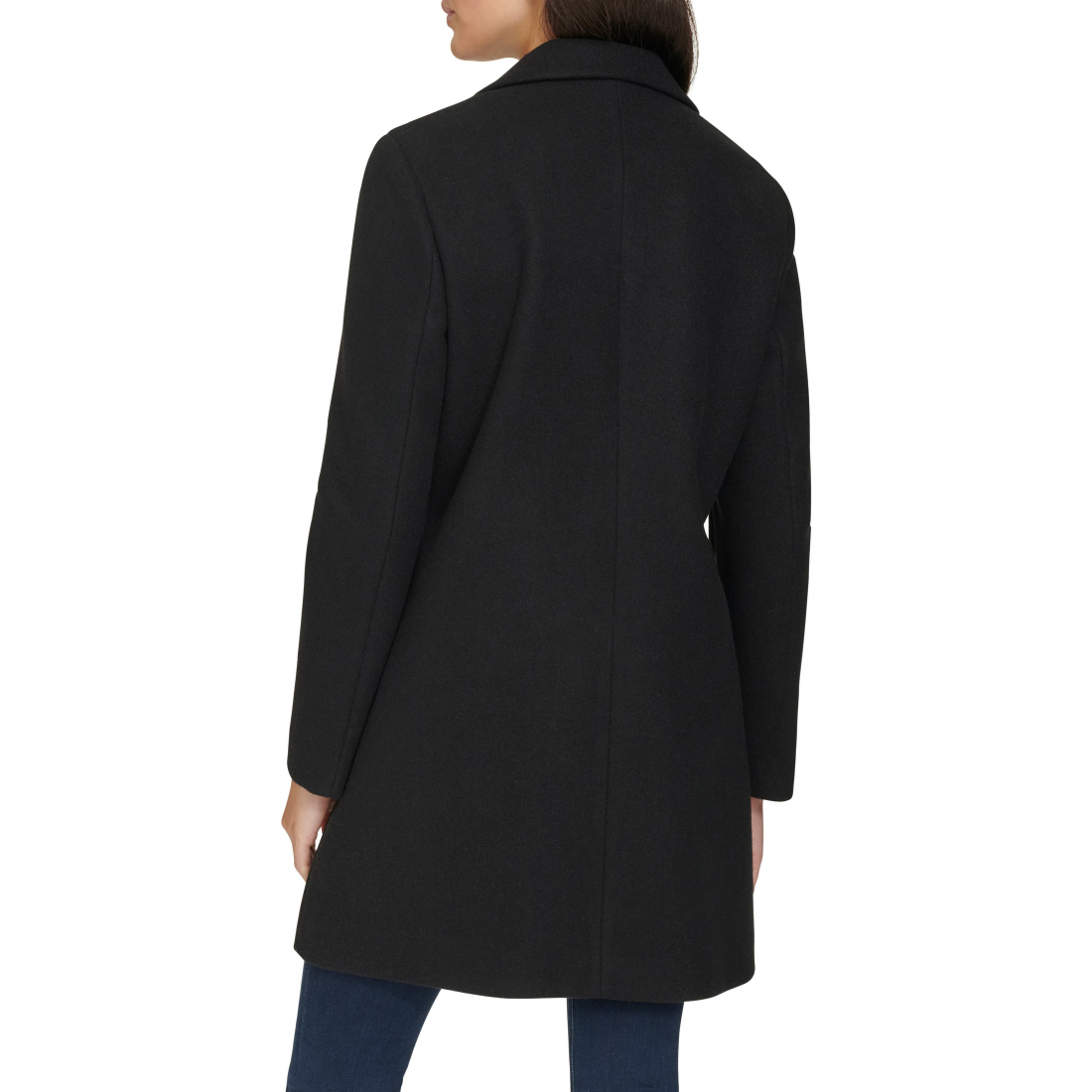 'Classic Notch Lapel Coat' pour Femmes