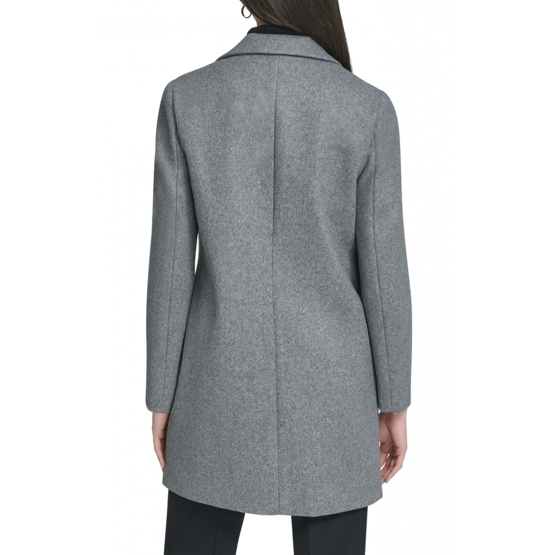 'Classic Notch Lapel Coat' pour Femmes