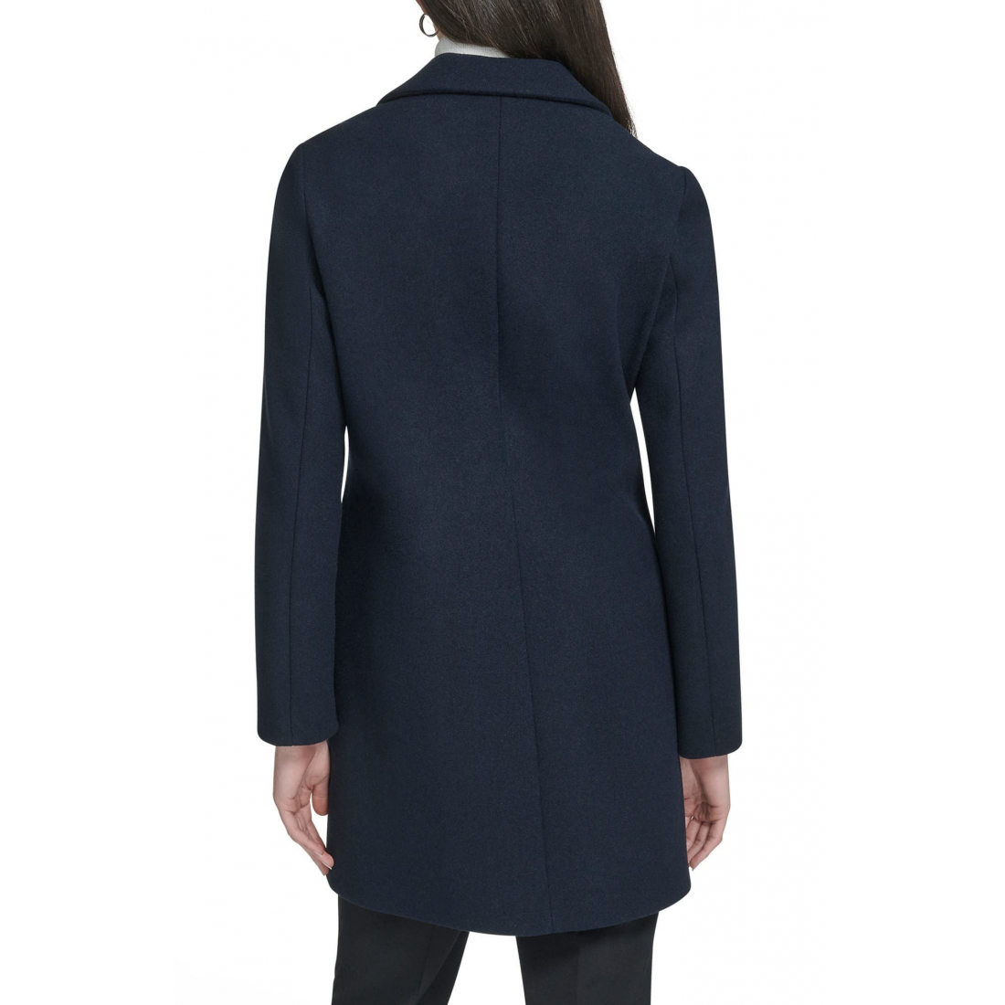 'Classic Notch Lapel Coat' pour Femmes