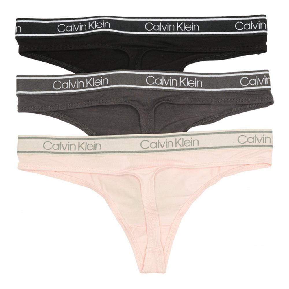 'Comfort 3-Pack Low Rise Thongs' pour Femmes
