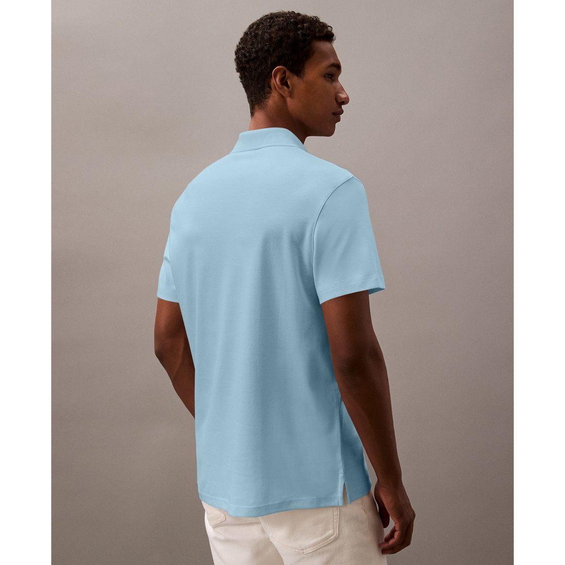 'Short Sleeve Supima Cotton Polo Shirt' für Herren