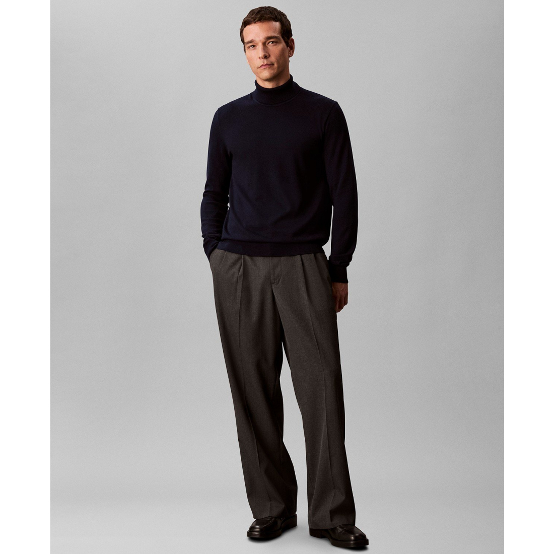 'Merino Wool Blend Turtleneck Sweater' pour Hommes