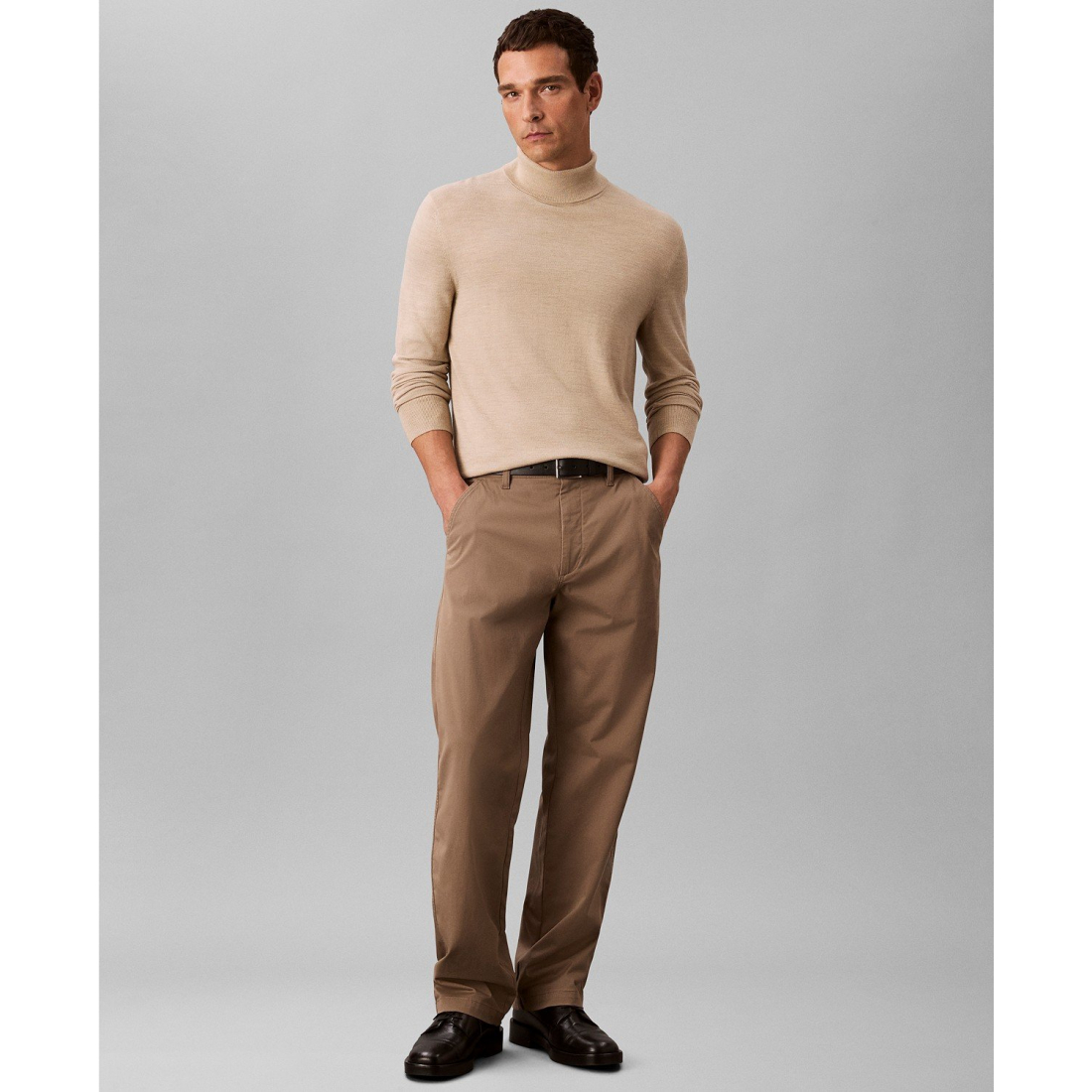 'Merino Wool Blend Turtleneck Sweater' pour Hommes