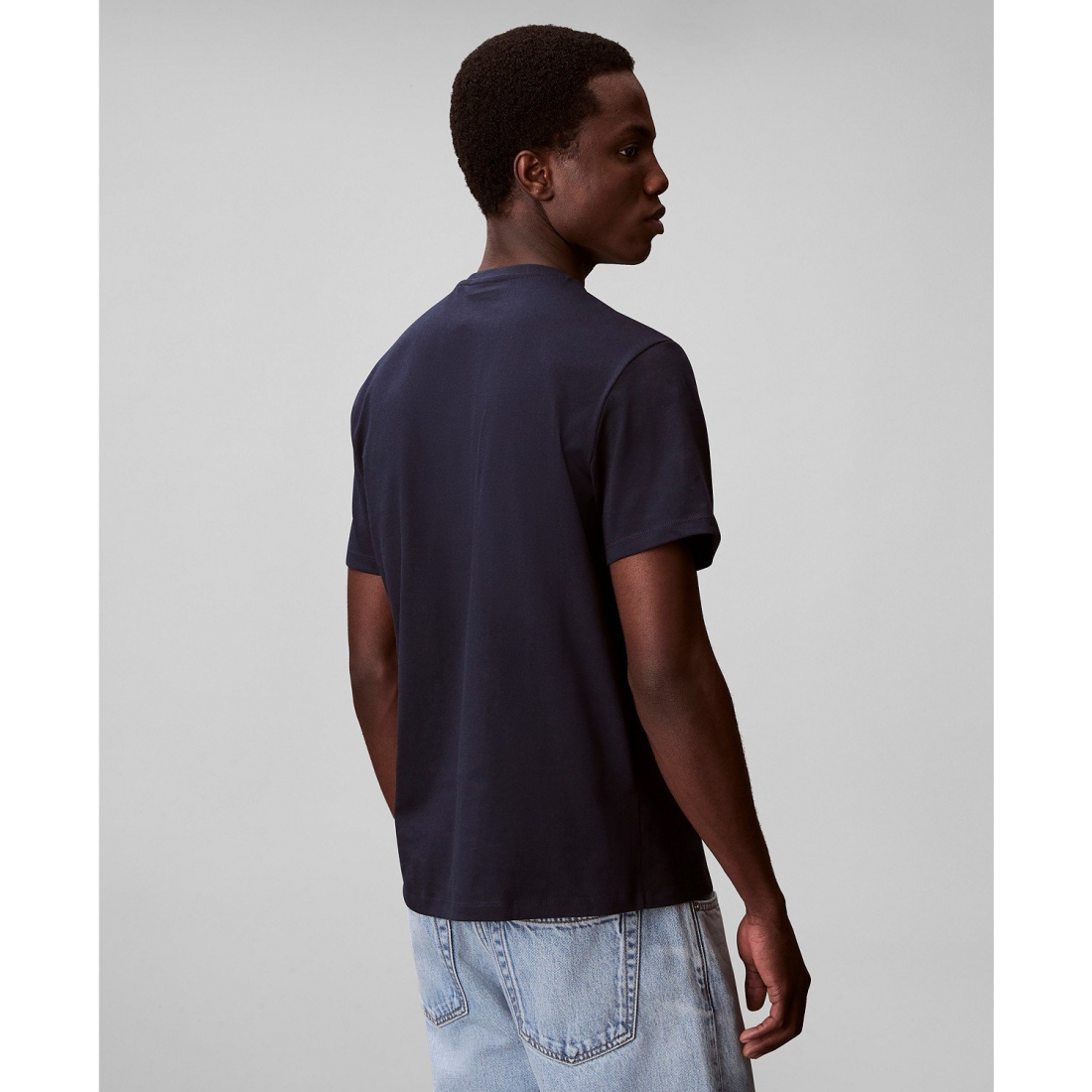 'Solid Crewneck T-Shirt' pour Hommes