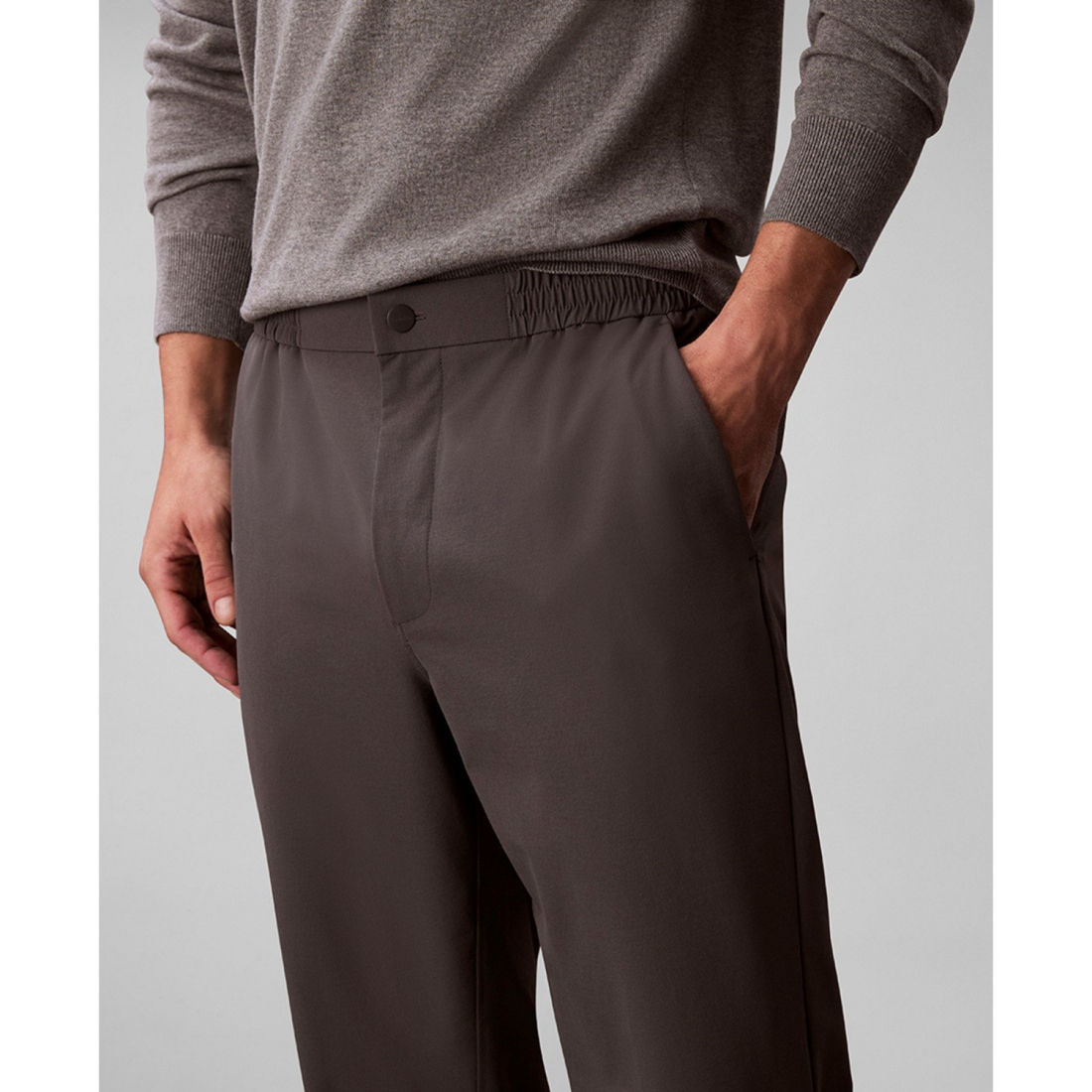 'Regular Fit Elastic Jogger Pants' pour Hommes