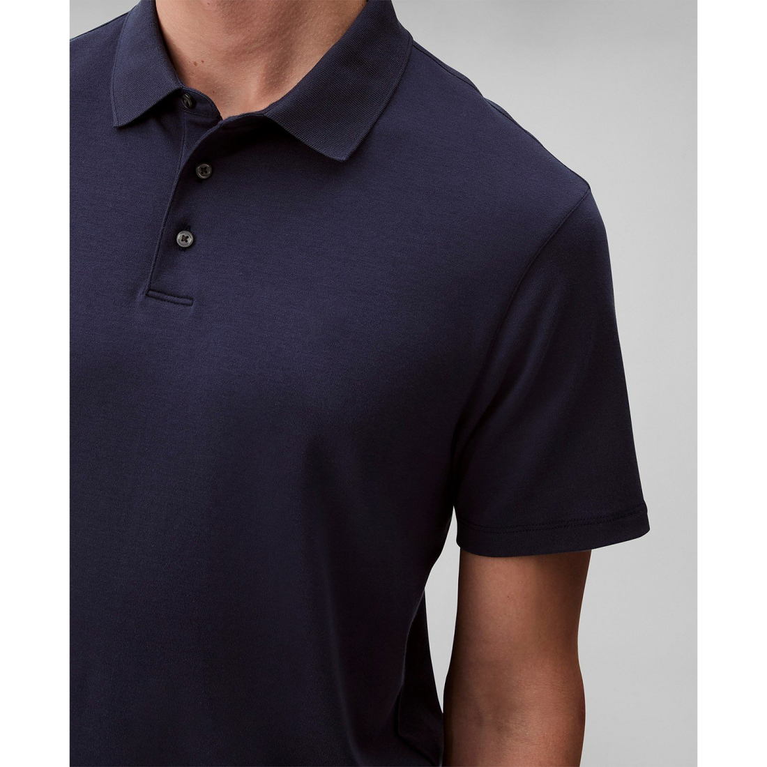 'Short Sleeve Supima Cotton Polo Shirt' für Herren