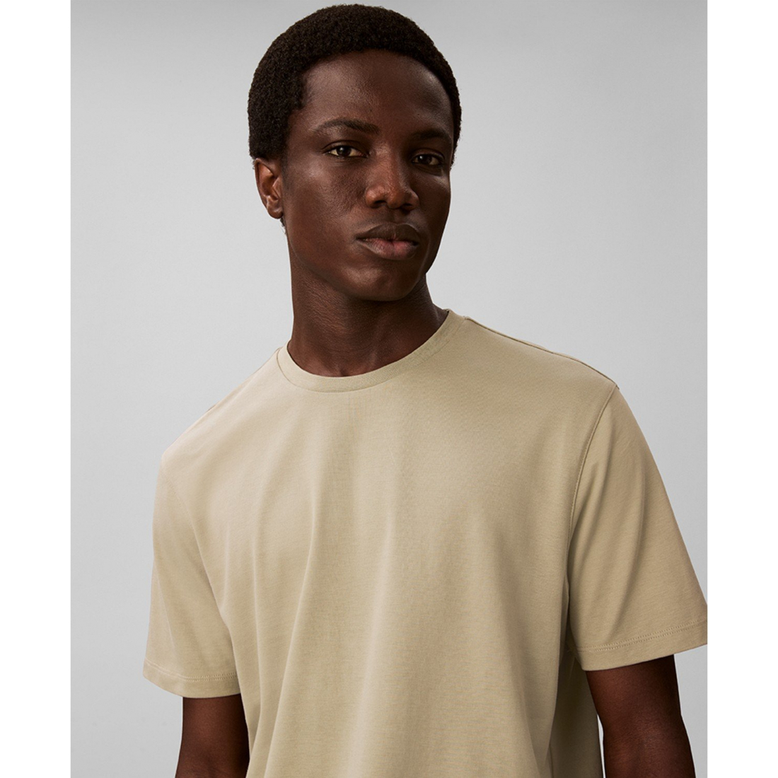 'Short Sleeve Supima Cotton Interlock T-Shirt' für Herren