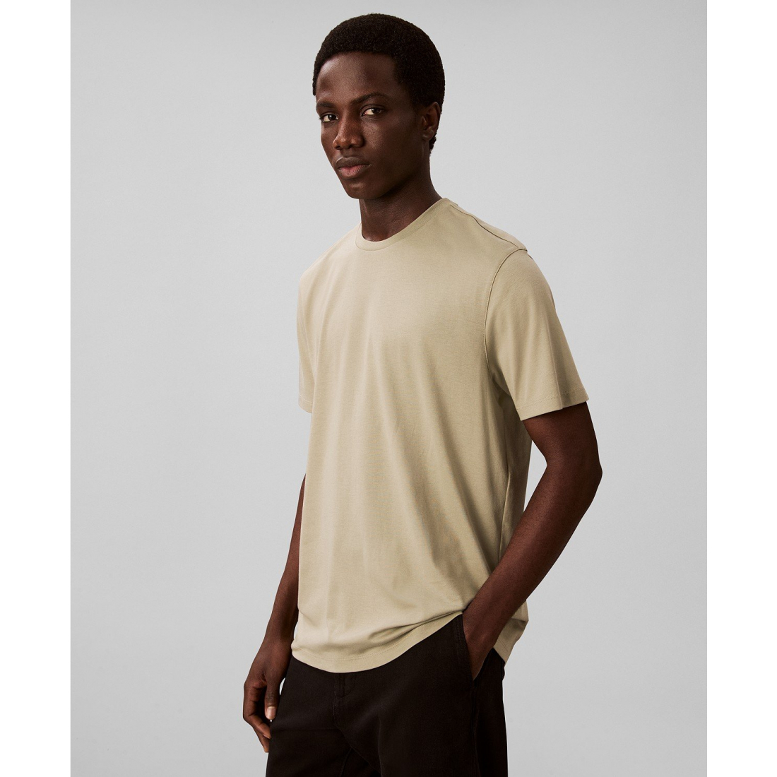 'Short Sleeve Supima Cotton Interlock T-Shirt' für Herren