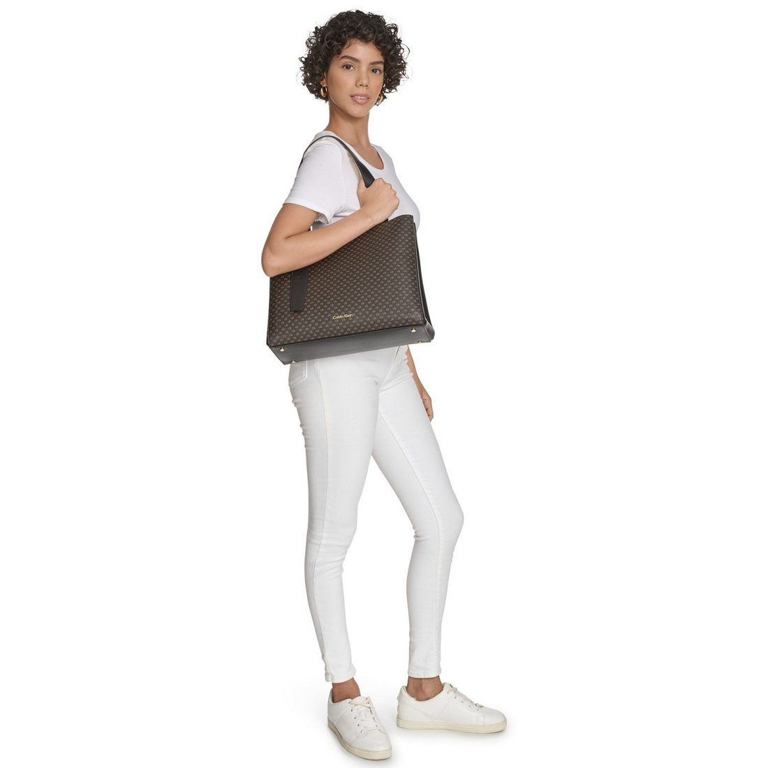 'Lowen Signature Triple Compartment Adjustable Tote' pour Femmes