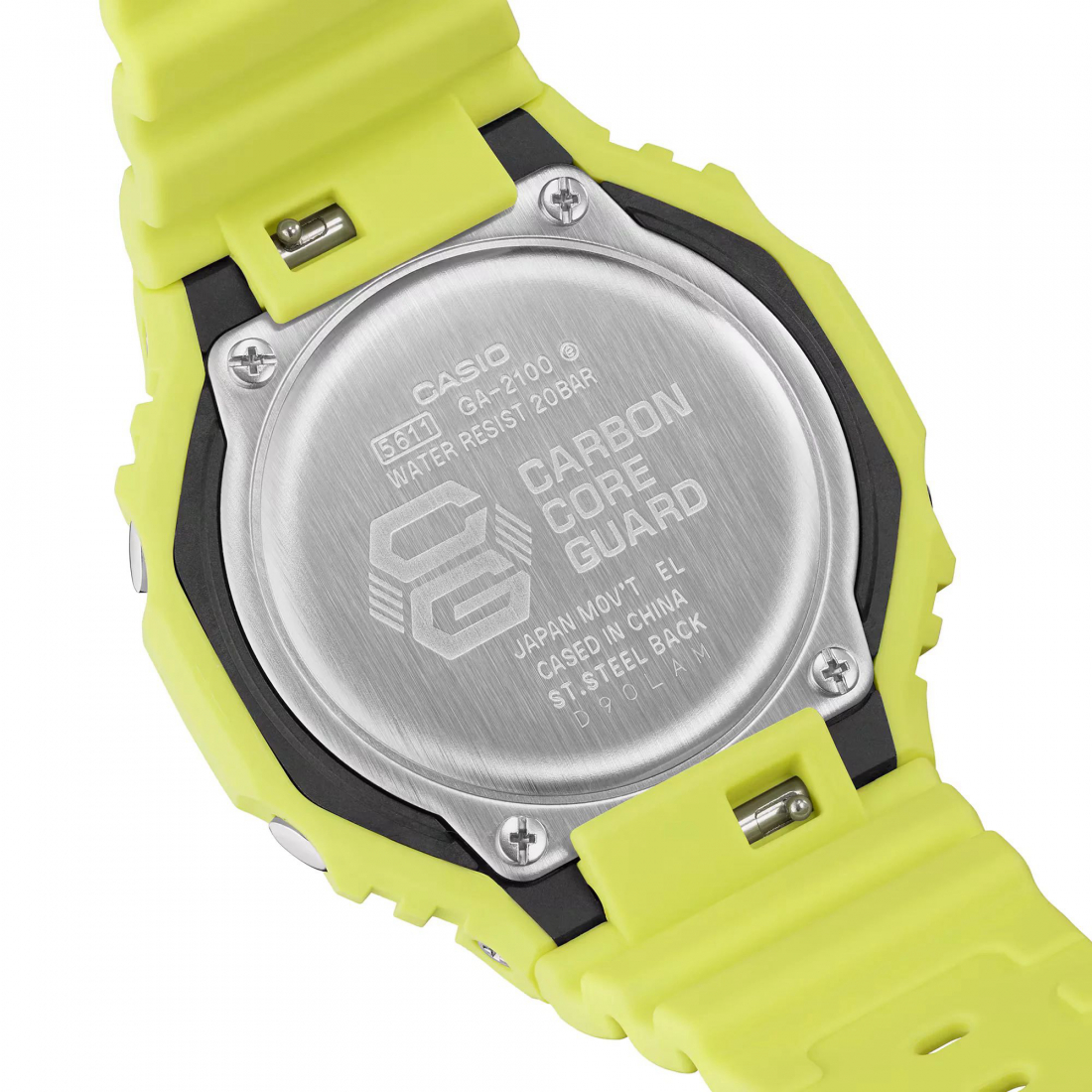 'G-SHOCK GA-2100-9A9ER' Herrenuhr