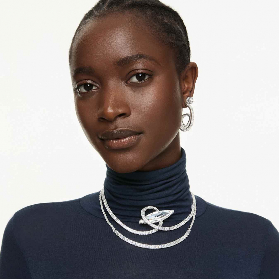 Women's 'Matrix hoop' Earrings