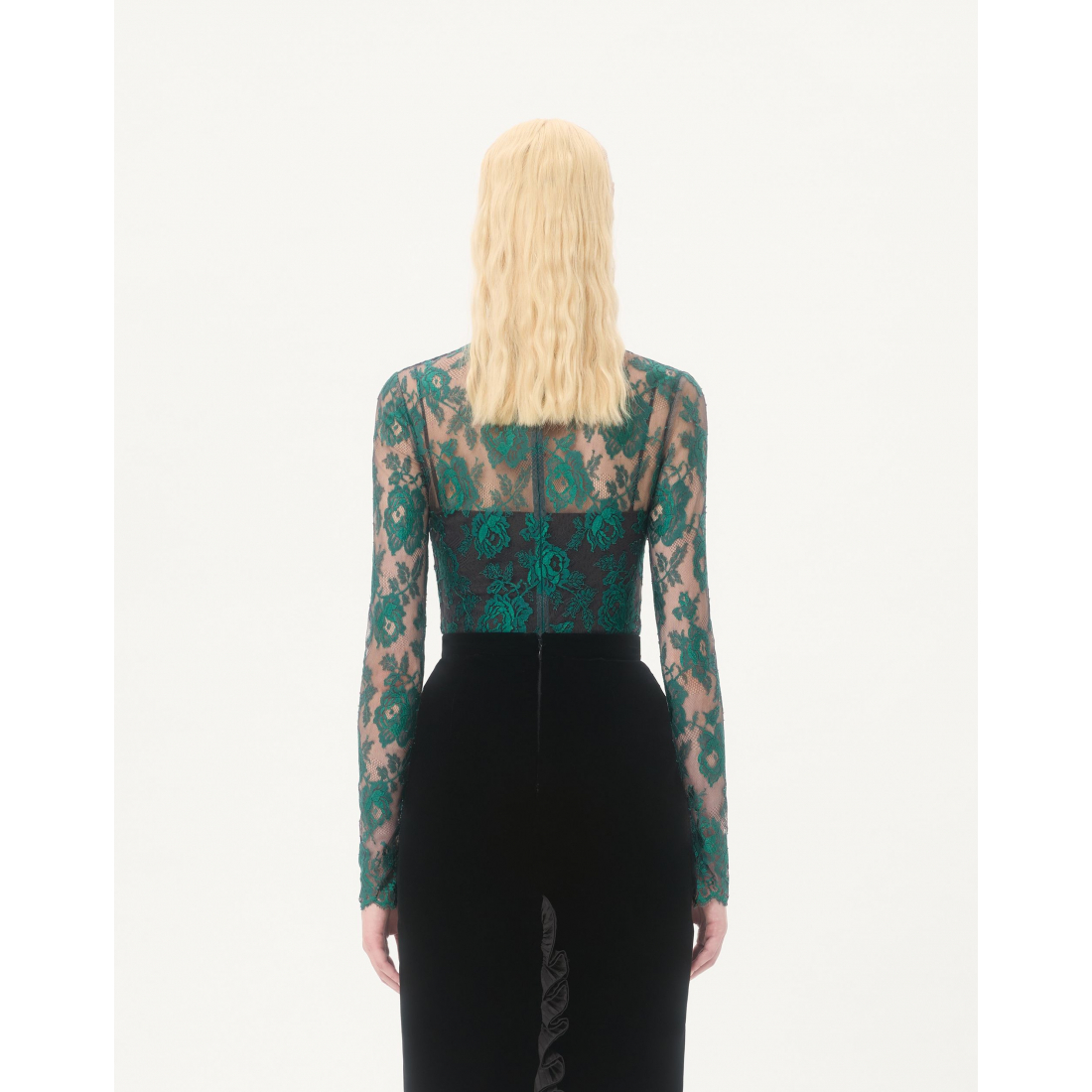 Top à manches longues 'Lace' pour Femmes