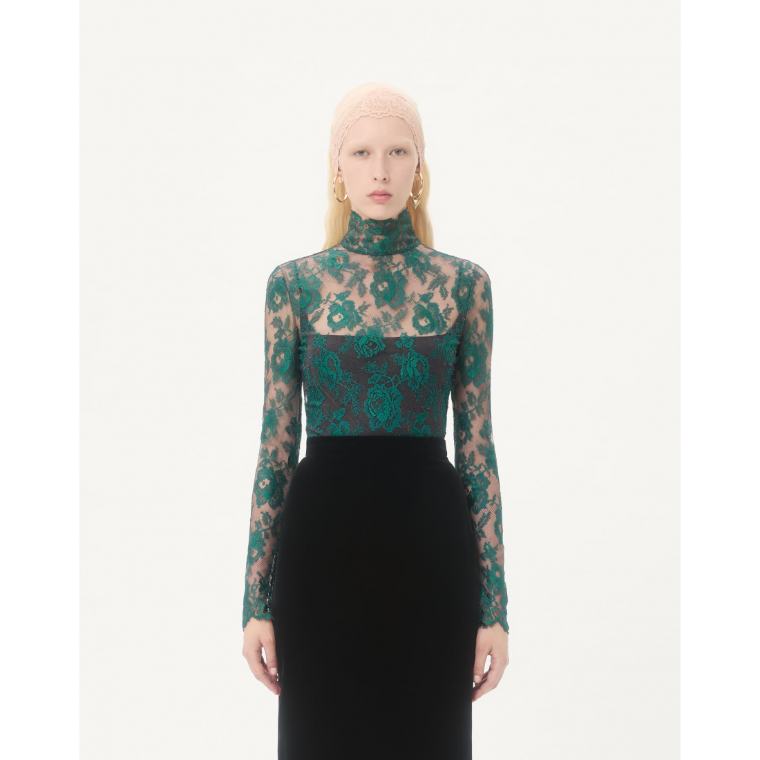 Top à manches longues 'Lace' pour Femmes