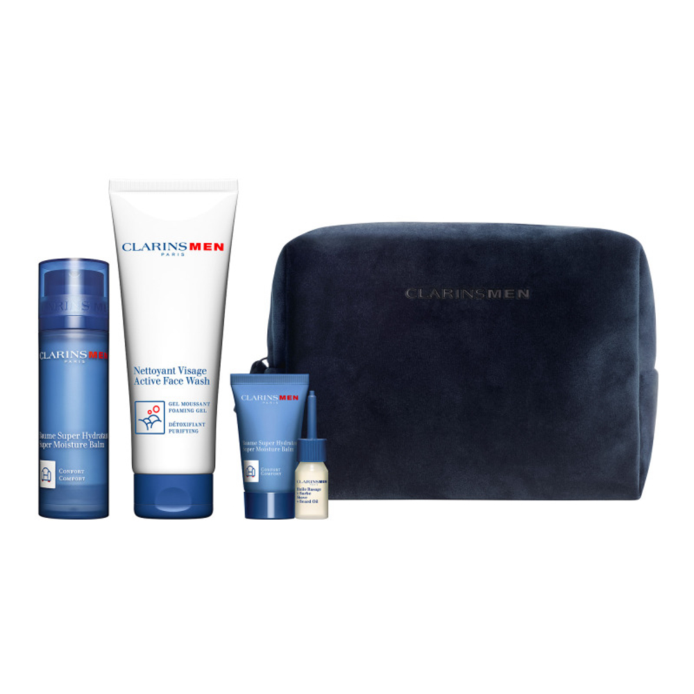'Les Essentiels Clarins' Men Care Set - 4 Pieces