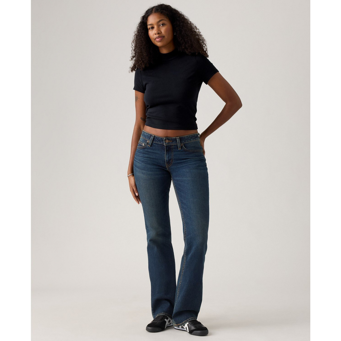 'Superlow Low-Rise Bootcut Jeans' pour Femmes