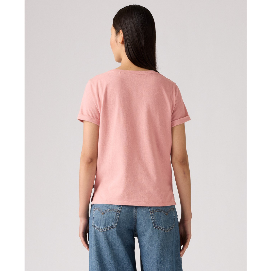 'Margot Cotton Embroidered-Trim T-Shirt' pour Femmes