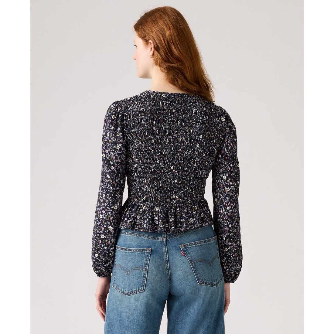 'Esme Long-Sleeve Slim Fit Top' pour Femmes