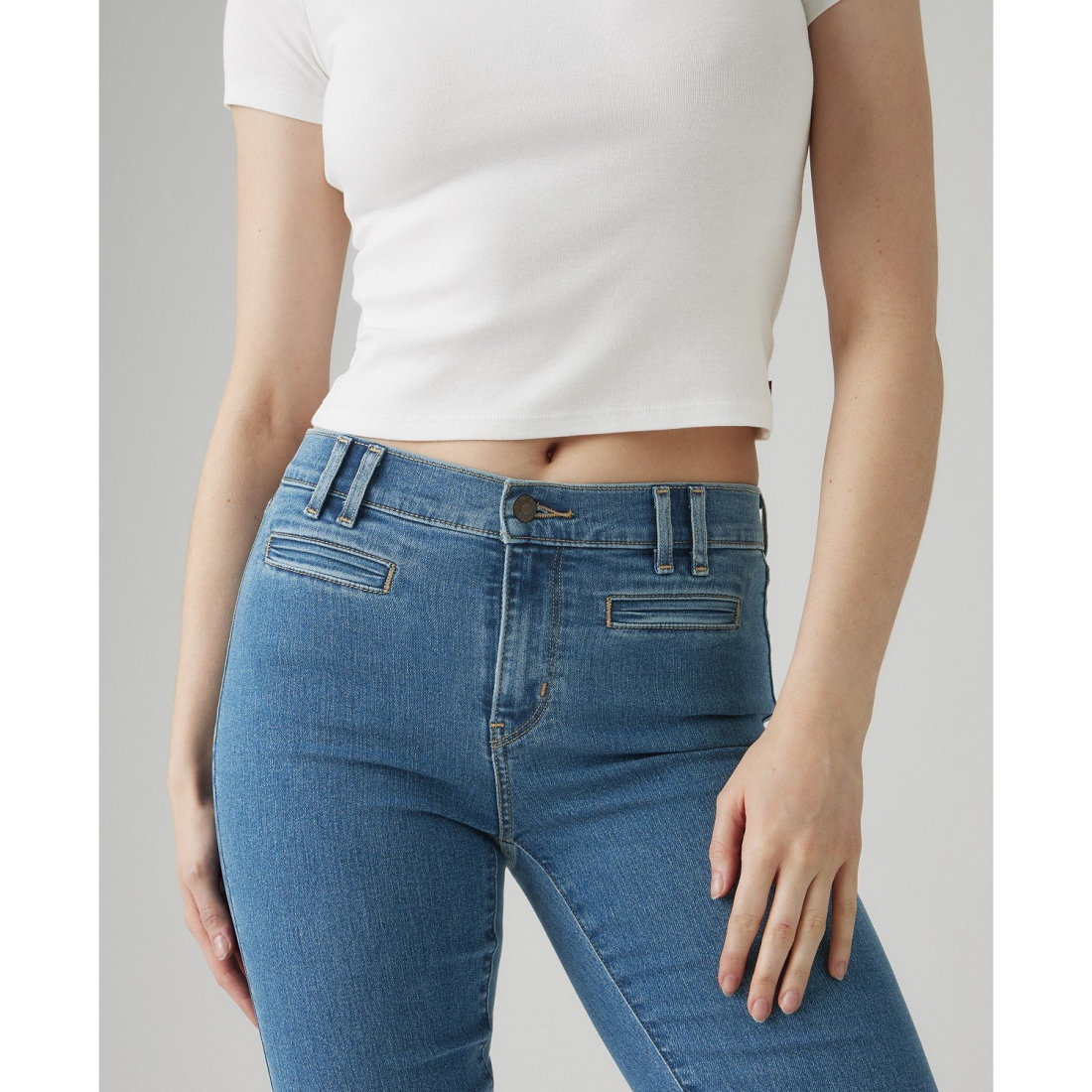 '314 Shaping Tailored Straight Stretch Jeans' pour Femmes