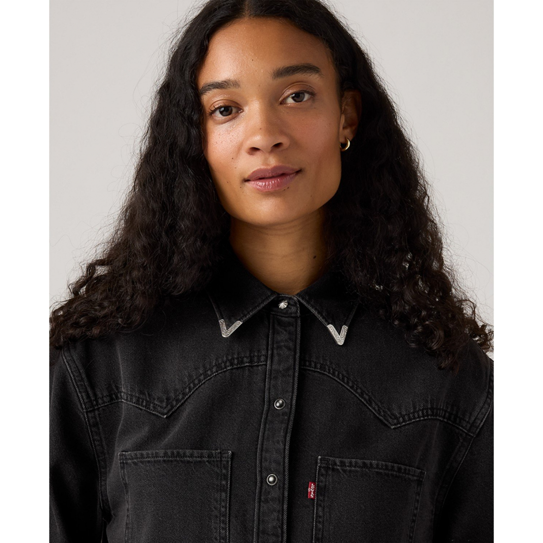 'Premium Teodora Western Long Sleeve Shirt' pour Femmes