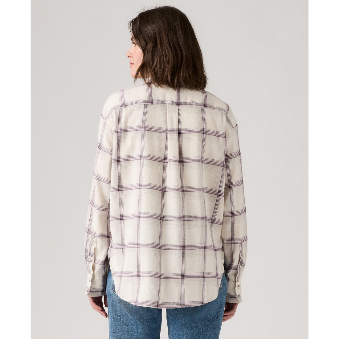 'Henriette Flannel Long Sleeve Shirt' pour Femmes