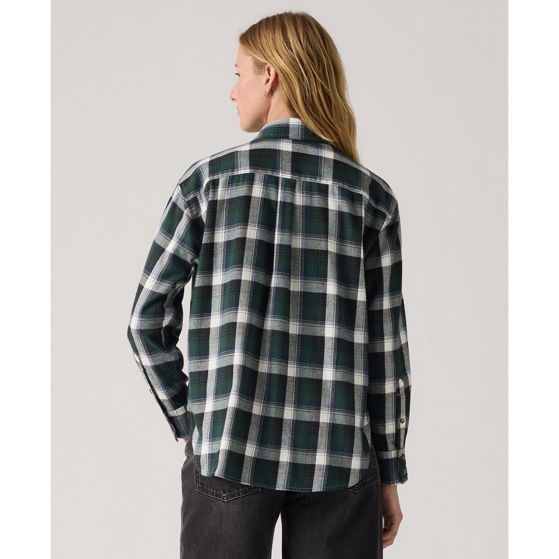 'Henriette Flannel Long Sleeve Shirt' pour Femmes