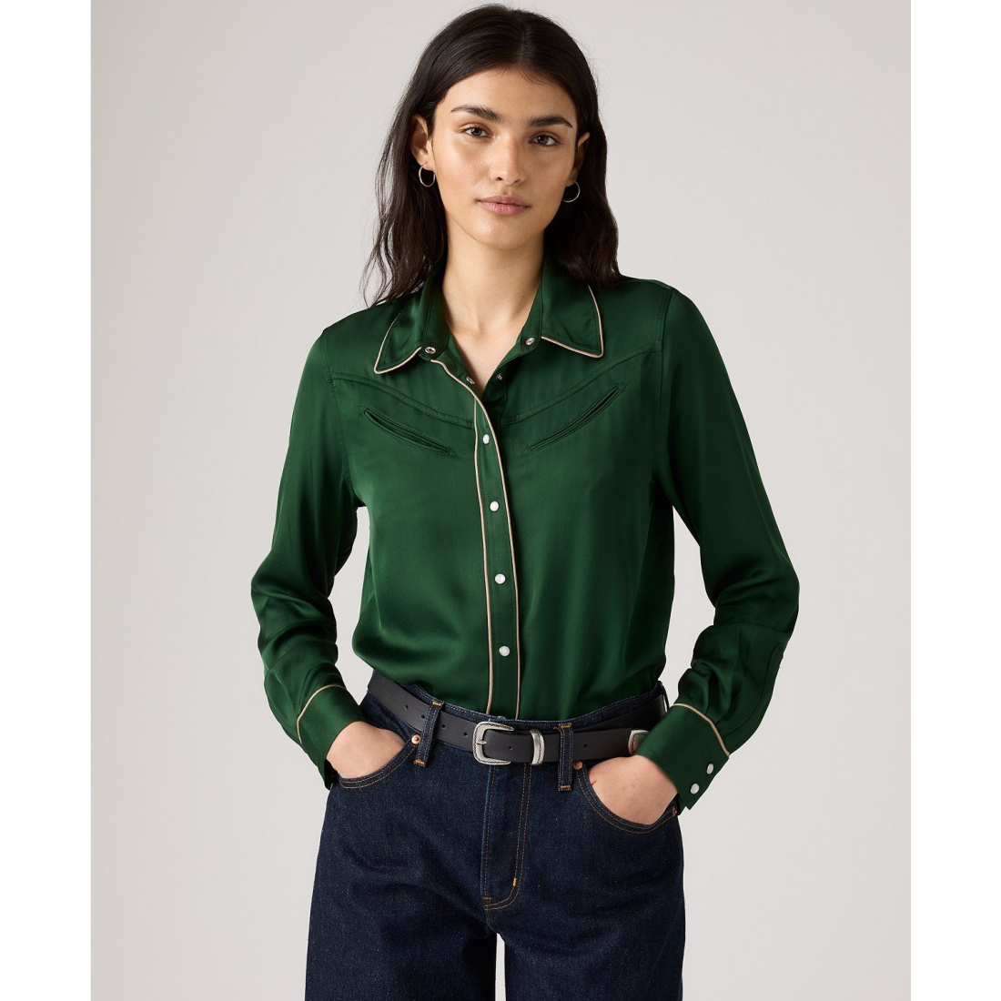 'Premium Bradie Archival Long Sleeve Shirt' pour Femmes
