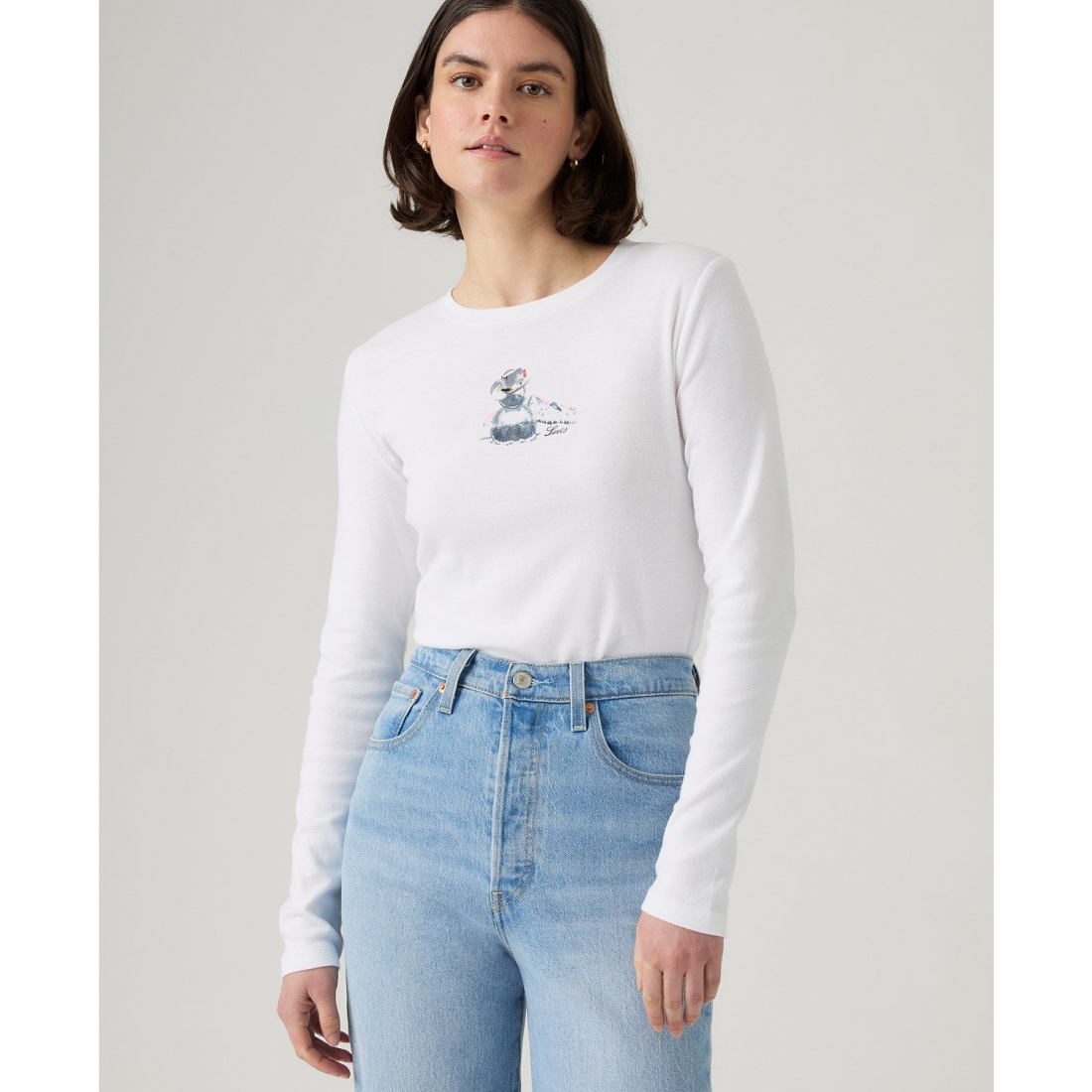 'Graphic Essential Long Sleeve T-Shirt' pour Femmes