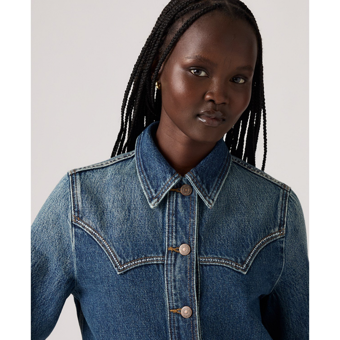 Women's 'Embellished Original Trucker Jacket'