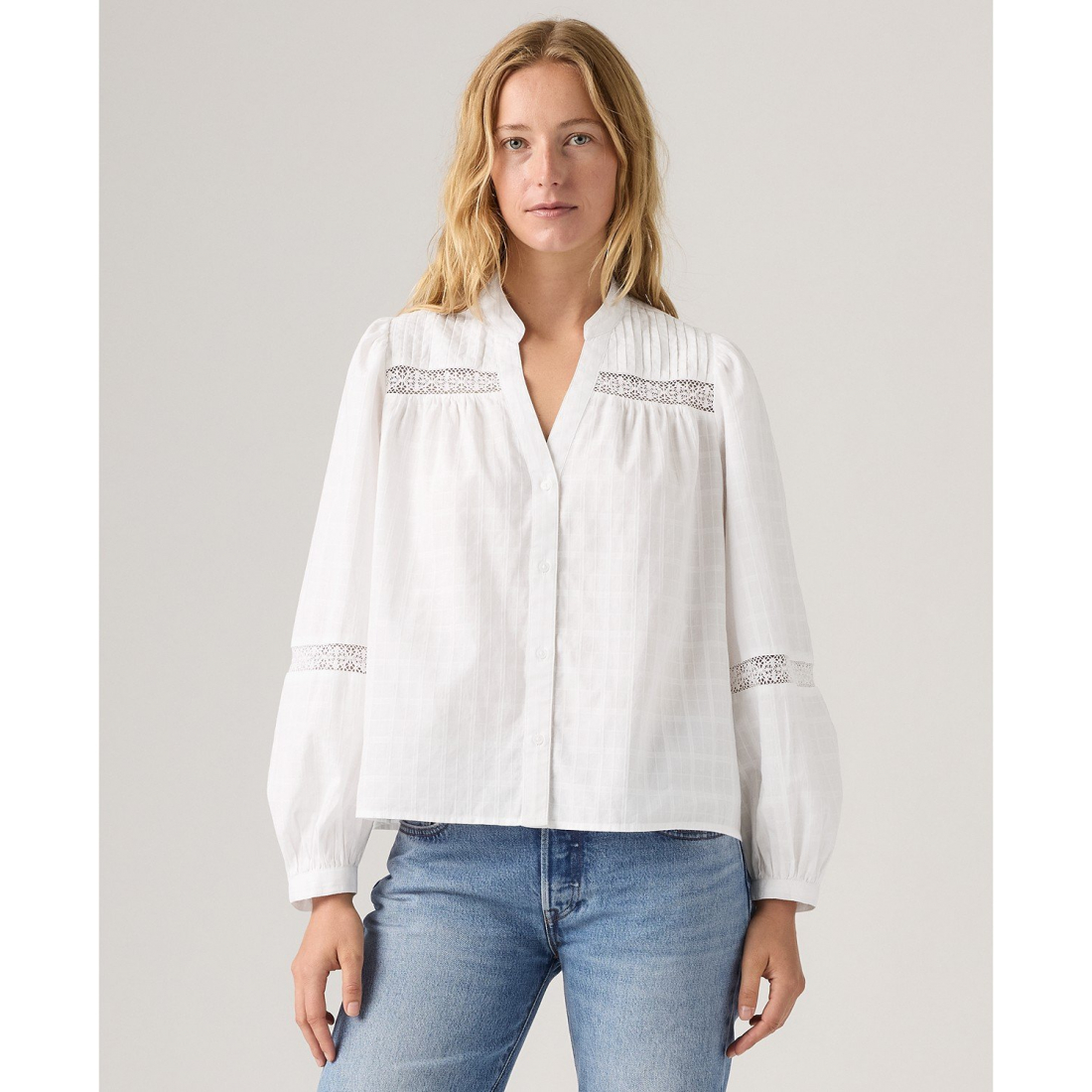 'Madeline Long-Sleeve Top' pour Femmes