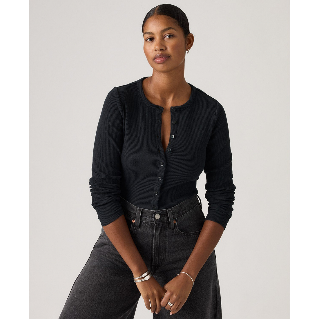 Women's 'Rory Long Sleeve Button-Up Top'