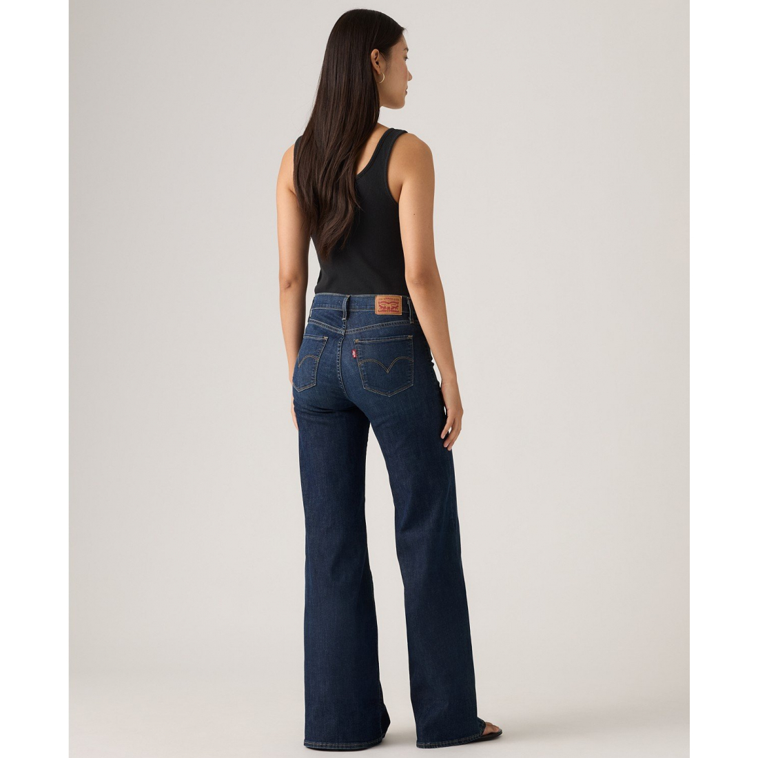 '318 Shaping Wide-Leg Mid-Rise Jeans' pour Femmes