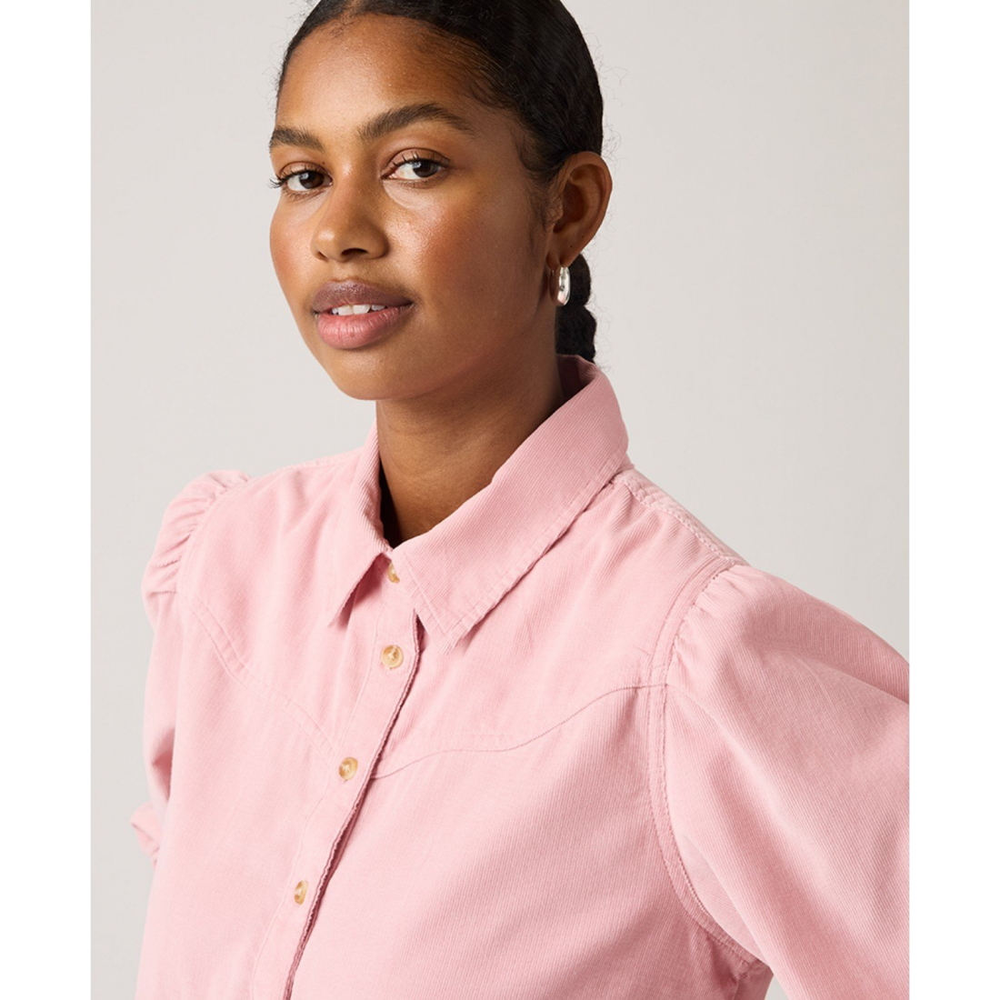 Women's 'Premium Corduroy Journey Western Point Collar Shirt'
