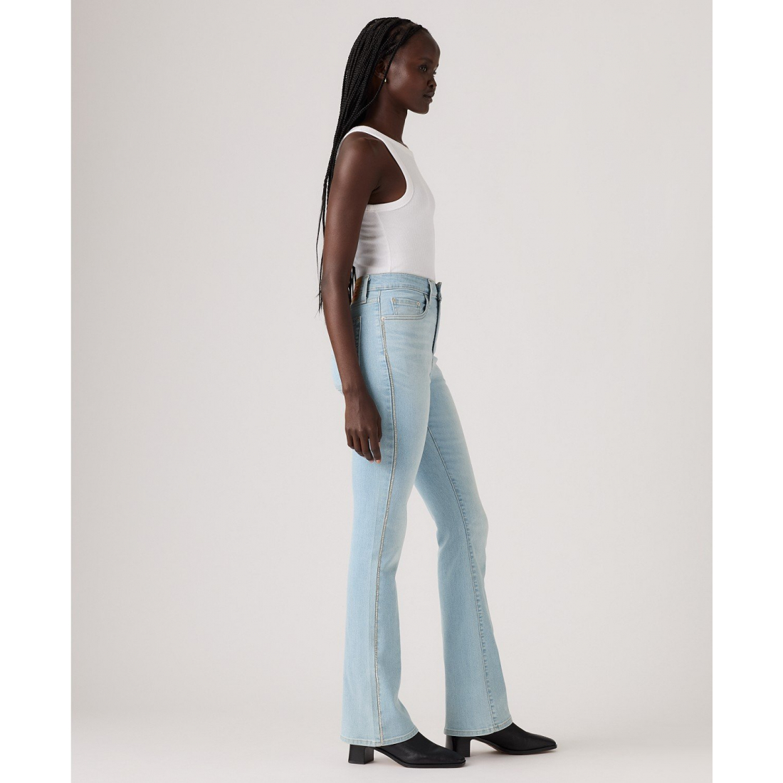 '725 Rhinestone High-Waist Classic Stretch Bootcut Jeans' pour Femmes