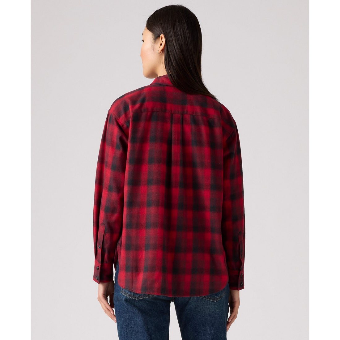 'Henriette Flannel Long Sleeve Shirt' pour Femmes