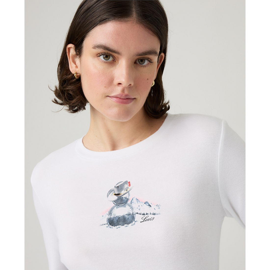 'Graphic Essential Long Sleeve T-Shirt' pour Femmes